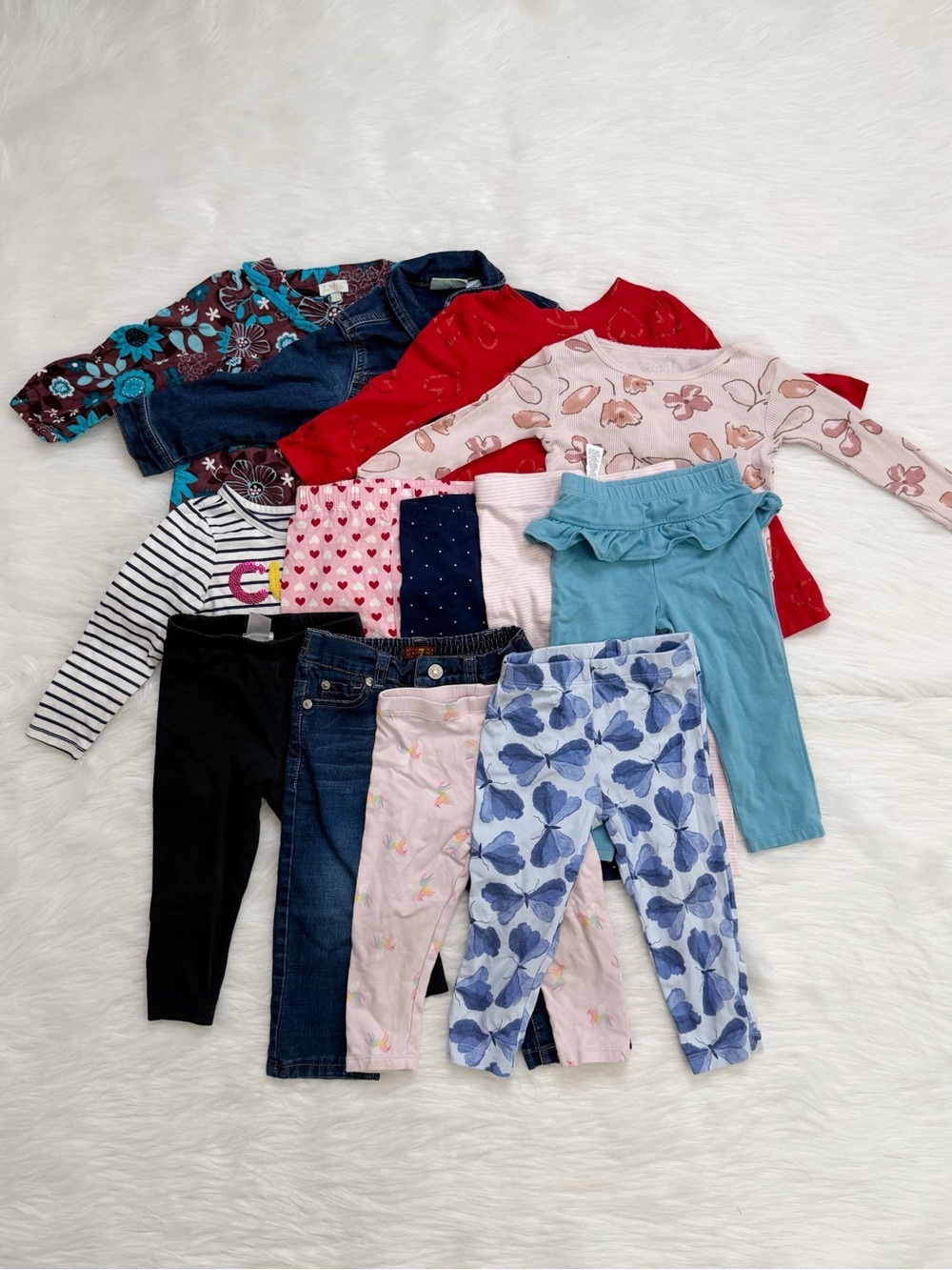 12-18 Months Baby Girl Fall/Spring Clothes LOT